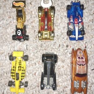 Hot Wheels Toy Car Set Of Six